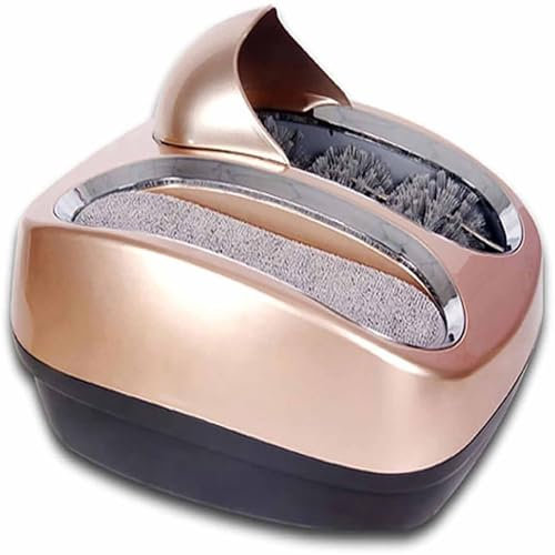 DDZJTPP Sohlenreinigungsmaschine, Automatischer Intelligenter Schuhreiniger-Polierer Mit Vollsensorschalter, Für Hotels, Gewerbegebäude, Banken,A