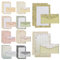 90 Stück Briefpapier mit Umschlag Set, 60 Briefpapier A5 mit 30 Briefumschläge, 10 Florale Stile Keine Tintenleckage Briefpapiere und Briefumschläge für Einladungskarten Glückwunschkarte