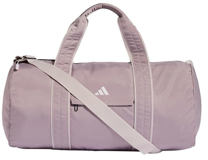 adidas Women's Yoga Duffel SMALL, preloved fig/Ice Purple, One Size