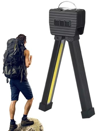 Linterna de camping recargable – Lámpara de tienda de campaña regulable | Linterna LED plana | Lámpara de gimnasio para posar | Iluminación de fitness - Lámpara de tienda de campaña colgante, linterna
