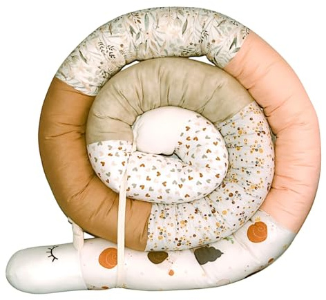 Bettschlange/Bettschnecke XXL ** Länge 250cm **personalisierbar** Seitenschläferkissen, Bettrolle (Schnecke)
