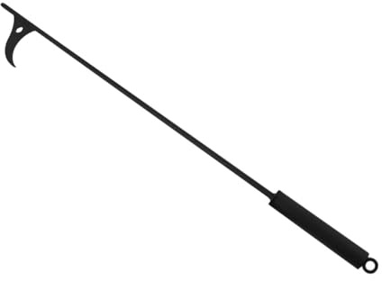 Sosoport Attizzatoio in Acciaio per Stufa e Barbecue da Esterno e Interno Attrezzo per Braciere Manico Antiscivolo Poker per Caminetto Portatile e Resistente per Giardino e Campeggio
