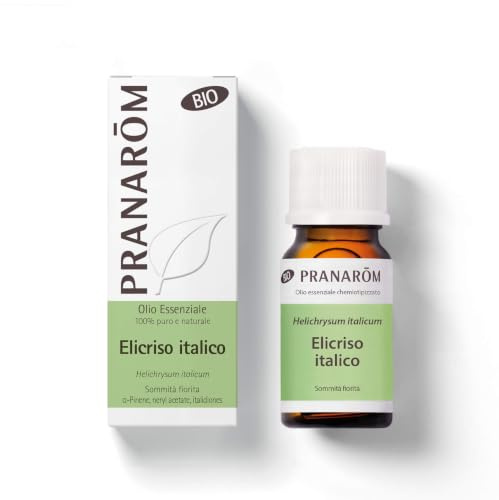 PRANARÔM - Helicriso BIO - Aceite esencial quimiotipado - Articulaciones y contusiones - Cuidado de la piel y moretones - 100% puro y natural - OECT - 5 ml