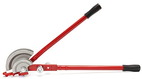 Hand-Rohrbieger Für Rohre 15 U. 22 Mm Rohr Rohrbiegegerät Kupfer Alu Bieger Rohrbiegewerkzeuge Manueller Biegerohrbieger 0-180 Grad Rohrbieger 2-In-1 Rohrbiegegerät