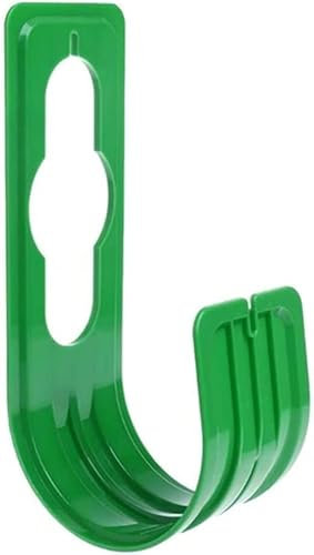 EDDGE Garten-Wand-Bewässerungs-Schlauch-Organizer-Aufbewahrungshalter-Landwirtschafts-Schlauch-Rohr-Rollen-Halter-Aufhänger (Color : Green, Size : 22.5x7.5cm)