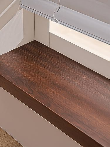 Fensterbank Braun Fensterbankkappe Aus PVC Und Acryl, Robuste Fensterbankabdeckung Für Heimbüros, Erkerfenster, Bars, Apartment Und Restaurant Hotels ( Color : W 20cm(7.8 in) , Size : L 220cm(86.6 in)