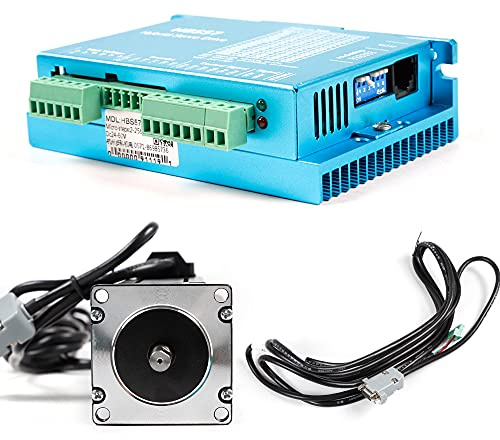 23 Schrittmotor,3.6Nm Nematreiber Closed-Loop Stepper Motor Kit Hbs57 Cnc Closed Loop Stepper Motor Kit Drehmoment 1Nm Hybrid Closed Loop Stepper Servo Für Cnc Router Gravur Fräsmaschine
