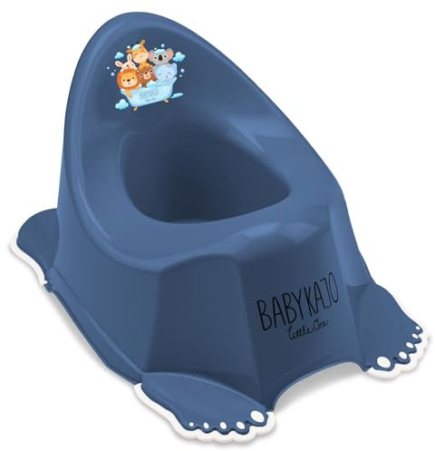 Babykajo Kinder Töpfchen mit TÜV Rheinland zertifiziert! Baby Töpfchen mit Anti-Rutsch Beschichtung - Potty mit Griff zum einfachen Ausleeren! Perfekt für das Töpfchentraining!