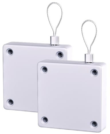 2 Pezzi Chiudiporta Automatico con Sensore, Chiudi Porta Automatica con Forza Trazione 1200 G, Molla per Porta Multifunzionale per Porte Commerciali, per Camera da Letto, Bagno, Ufficio