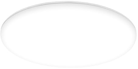 BRILONER - LED Deckenlampe Bad mit indirektem Licht, Staub- Spritzwasserschutz, neutralweiß, Deckenleuchte, LED Panel, Badlampe, Badezimmerlampe, Küchenlampe, Feuchtraumleuchte, 35x5,5 cm, Weiß