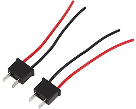 Mavaol H7-Scheinwerferanschluss, 12 V, 24 V, rotes Kupfer, Wärme-Plug-and-Play-Adapter, kompakt, für Auto- und Fahrzeugbeleuchtung