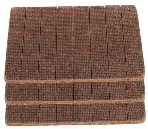 TOBBOMEY 72pcs Outdoor Fire Pit Accessories Bbq Igniting Wax Blocks Fire Starter for Camping