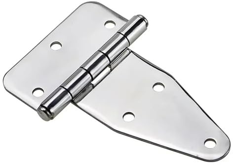 Charnière robuste en acier inoxydable for automatisation industrielle, équipement électrique, interrupteur, boîtier de commande, charnière mécanique for armoire, 1 pièce