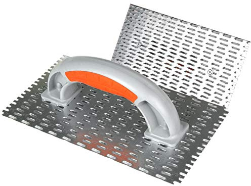 Plaster Render Float 10 250mm, Rubber Handle, Scratcher, Scraper, Spiked, DIY