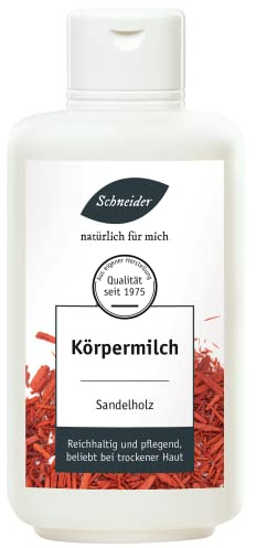 Saunabedarf Schneider - Gesichts-, Hand- und Körpermilch Sandelholz, Bodylotion 500ml