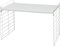 Iris Ohyama, Estante Modular y Extensible, bajo el Fregadero, 1 Nivel, Extensible de 42 a 70 cm, 5 Cuchillas extraíbles, Cocina - Telescopic Rack 1-Tier USD-1V - Blanco