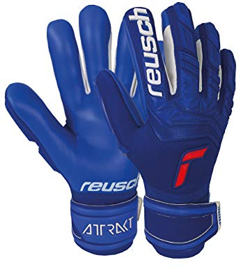 Reusch Unisex Torwarthandschuhe Attrakt Freegel Silver deep Blue/deep Blue 7