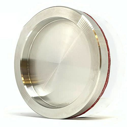 FIP Maniglia Tonda per porte in vetro con adesivi 3M inclusi acciaio inox 5x5x0,6