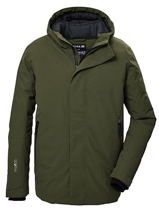 G.I.G.A. DX funktionell jacka för män, utomhusjacka med huva, GW 11 MN JCKT, mörk oliv, L, 41864-000
