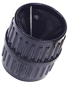 Gatuida Svasatore Multistrato in Plastico Nero, Raschietto per Rifinitura Manuale per Plastica e Lega di Alluminio, Strumento di Smussatura ad Alta Scorrevolezza