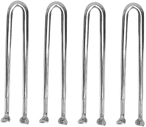 PRETYZOOM 4piezas Asas Largas Antideslizantes para Ollas y Cacerolas Inoxidable para Sartenes y Cacerolas De Leche Plateadas