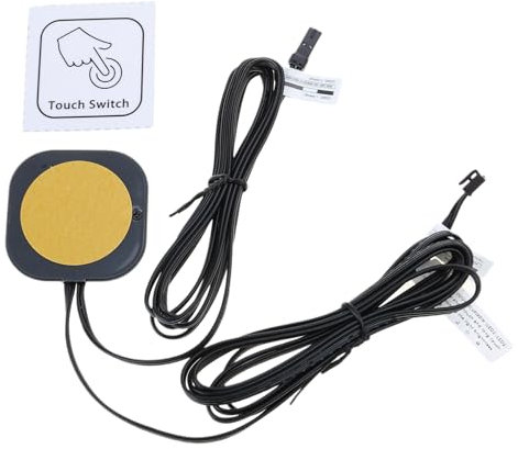 PEILINZE Interruptores de inducción, panel de madera, interruptores de luz, interruptores táctiles LED, interruptores de penetración invisibles, interruptores de luz LED