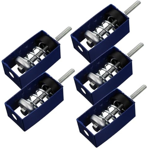 BUGUUYO 5pcs Ceiling Suspended Vibration Isolator Hanger Spring Mounts for Fan Coil Units, Hv Type 5-10kg Load Silent Damping Hangers for Home and Office Noise Reduction