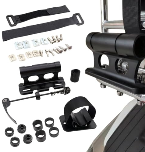 Fork Mount Bike Rack - Alloy Bicycles Front Fork Fixed Clip | Anti Slip Lightweight Holder Carrier Storage Stand for Home Wall Car SUV Transport