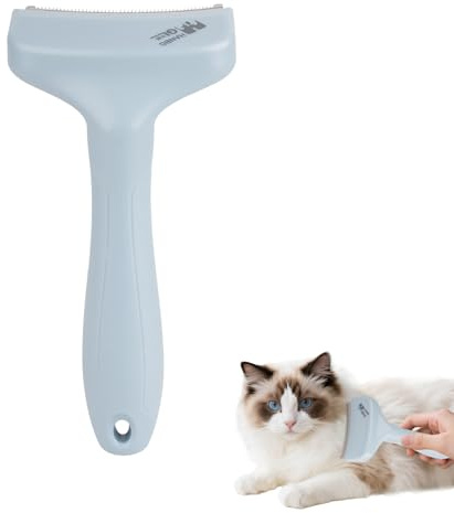 CMANLNYK Pet Deshedding Brush - Deshedding Brushes for Shedding Short Long Hair, Short Haired Undercoat Cat Brush, Grooming Cat Hair Brushes for Dogs and Cats, Dog Cats Comb Pet