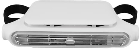 Xiuganpo Ventilateur de Refroidissement de l'appui-tête, Ventilateur de Siège d'auto Réglable USB Universel pour RV (WHITE)