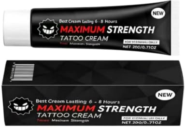 Crème pour Tatouage,creme anesthesiante Soin Avant et Après Tatouage, Épilation Laser et Piercing, Hydratante et Apaisante pour une Expérience Confortable creme anesthesiante tatouage