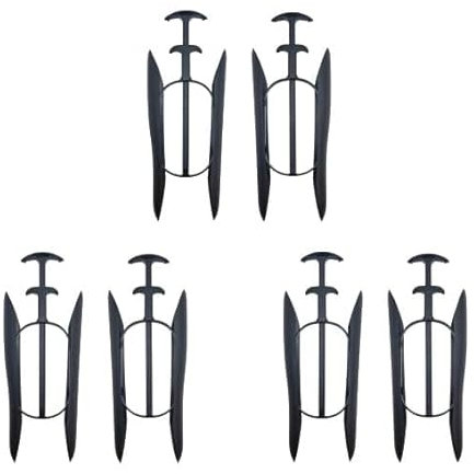 DELFA Stiefelformer 3 Paar - mit innovativem Sensomatic Federelement - Stiefelspanner - Länge 35 cm - Schaftformer