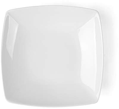 Holst Porzellan/Germany FD 124 Plato hondo 23 x 23 cm Fine Dining, blanco, 23 x 23 x 5.5 cm, 2 Unidades