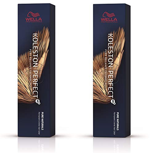 Wella Professionals Wella Koleston Perfect ME KP Pure Naturals 5/00 Hellbraun Natural Intense, 2er Pack