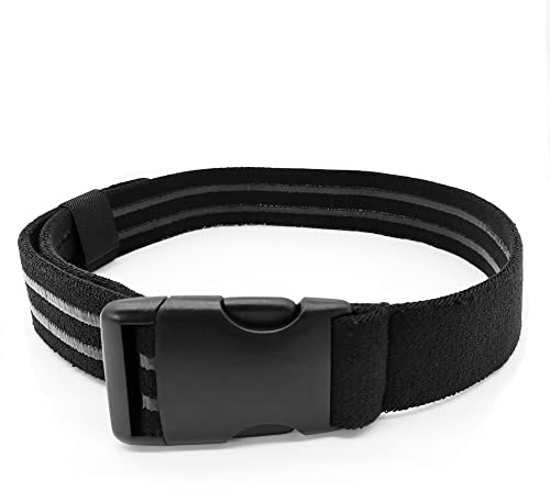 REDAPRIC Oberschenkelgurt für Holster, Taktische Anti-Rutsch-Beinschlaufen im Freien für EDC mit Schnellverschluss Seite Schnalle für die Jagd und Schießen, elastische Nylon-Gewebe Unisex