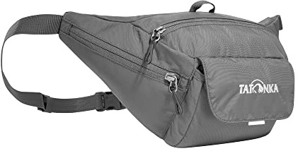 Tatonka Bauchtasche Funny Bag M - Robuste Hüfttasche mit großem Reißverschlussfach, Zwei Seitentaschen und Einer Fronttasche