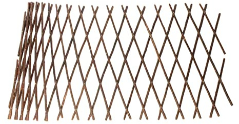 Wooden Garden Trellis Expanding Vine Climbing Plant Lattice Patio Gate Divider Screen