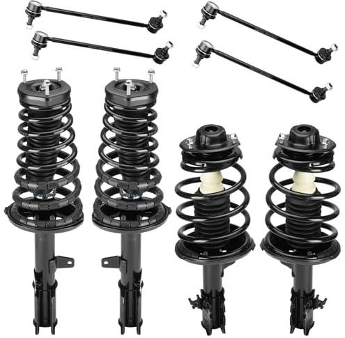 Front & Rear Strut and Sway Bar Links for Toyota Avalon 1997-2003, for Toyota Solara 1999-2003, for Toyota Camry 1997-2001, for Lexus ES300 1997-2001, Shock Absorber Replace for 271679, 271678, 8PCS