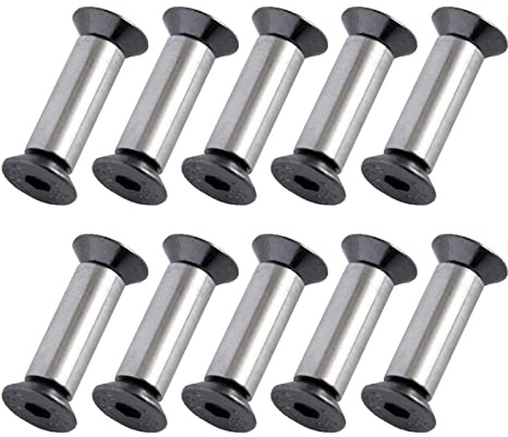 Kalttoy YFS – Vis À Tête Hexagonale Plate 10 Pièces/lot Rivets Boulon Poignée Couteau Adaptés Au Trou Poignée 5mm pour Couteau Bricolage YFS Flat Head Screws