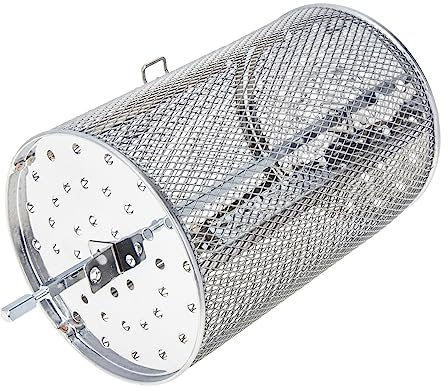 Sosoport 1ensemble Cage à Rotative Acier Accessoire De Barbecue Pratique pour Au Four Électrique avec Grill Et De pour Cuisine à