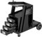 GYMAX Carrello Portautensili con Rotelle in Metallo per Saldatrici al Plasma e Frese, Carrello per Utensili di Saldatura con Catena di Sicurezza e 4 Cassetti, per Casa, Garage, Officina, Nero