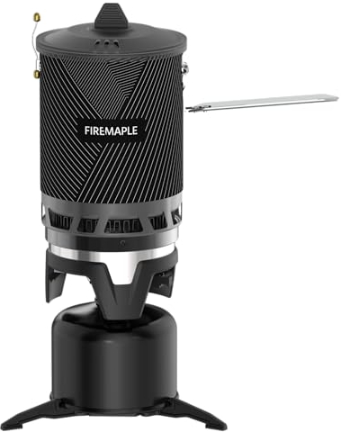 Fire-Maple X2 Pro Fornello a Gas Portatile per Campeggio Bruciatore a Gas Leggero per Escursionisti Outdoor Cottura con Accensione Piezoelettrica, Supporto per Pentole e Supporto per Bombola