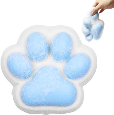 Squishy Pfote, Cat Paw Squishy, Groß Katzenpfoten Squishy, Stress Spielzeug | Anti Stress Spielzeug, Squishy Paw, Süße Weiche Katzenpfoten Quetschspielzeuge, Katzenpfoten für Kinder und Erwachsene