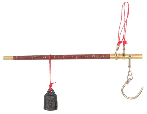 Homoyoyo Balance De Cuisine Vintage Bois Avec Crochet Pour Pesée Précise Balance Chinoise Traditionnelle Multifonction Pour Herbes Médicinales Fruits Secs Et Thé Poids Cuivre Avec Corde