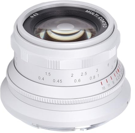 Objectif Portrait 35 Mm F/1.4 pour Appareils Photo à Monture Z - Objectif Plein Format Manuel à Grande Ouverture pour Z30, Z5, Z6, Z7, ZFC - Qualité d'image Exceptionnelle et