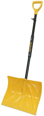 True Temper 45,7 cm Poly-Schneeschaufel, faltbar, praktische Aufbewahrung, zusammenklappbar, kompakt für Autos oder Camping