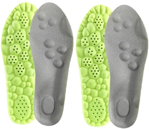 CourtX Joue Plus Fort, Plus Longtemps Semelles intérieures rembourrées et respirantes, semelles unisexes antidérapantes en mousse ultra-douce pour chaussures