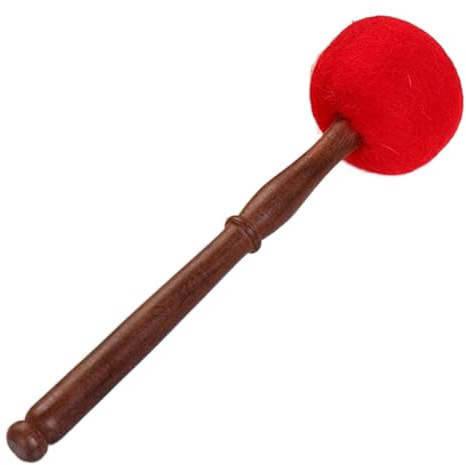Generico Mazo de madera para cuenco tibetano – Palillos de madera para campanas sonoras – Herramientas para limpieza energética, equilibrio de chakras, práctica consciente, meditación, crecimiento