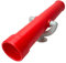 OTITU Telescopio/Longavista para Torre De Juegos, Accesorio De Casita - Prismáticos De Plástico - Telescopio Longavista para Torres De Escalada Casita Juguete para Niños Jardín Rojo y Gris