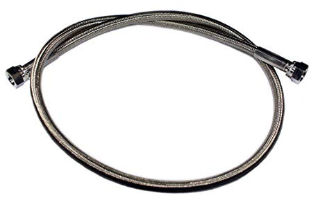 METALSUB Schlauch für Sauerstoff/Nitrox, Edelstahl, 200 cm